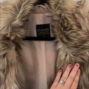 Fashion nova fur coat